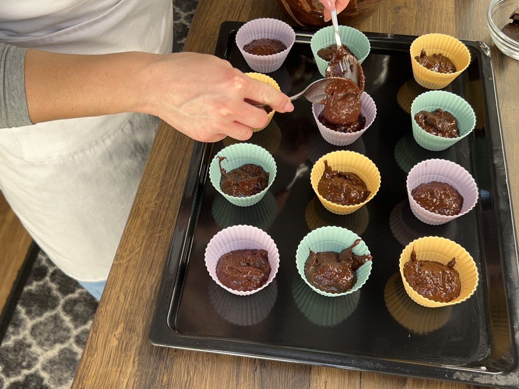 Banánovo-kokosové muffiny s čokoládou