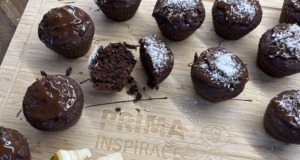Banánovo-kokosové muffiny s čokoládou Banánovo-kokosové muffiny s čokoládou