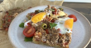Bramborová pizza s tuňákem – snadná večeře z pár surovin Bramborová pizza s tuňákem – snadná večeře z pár surovin