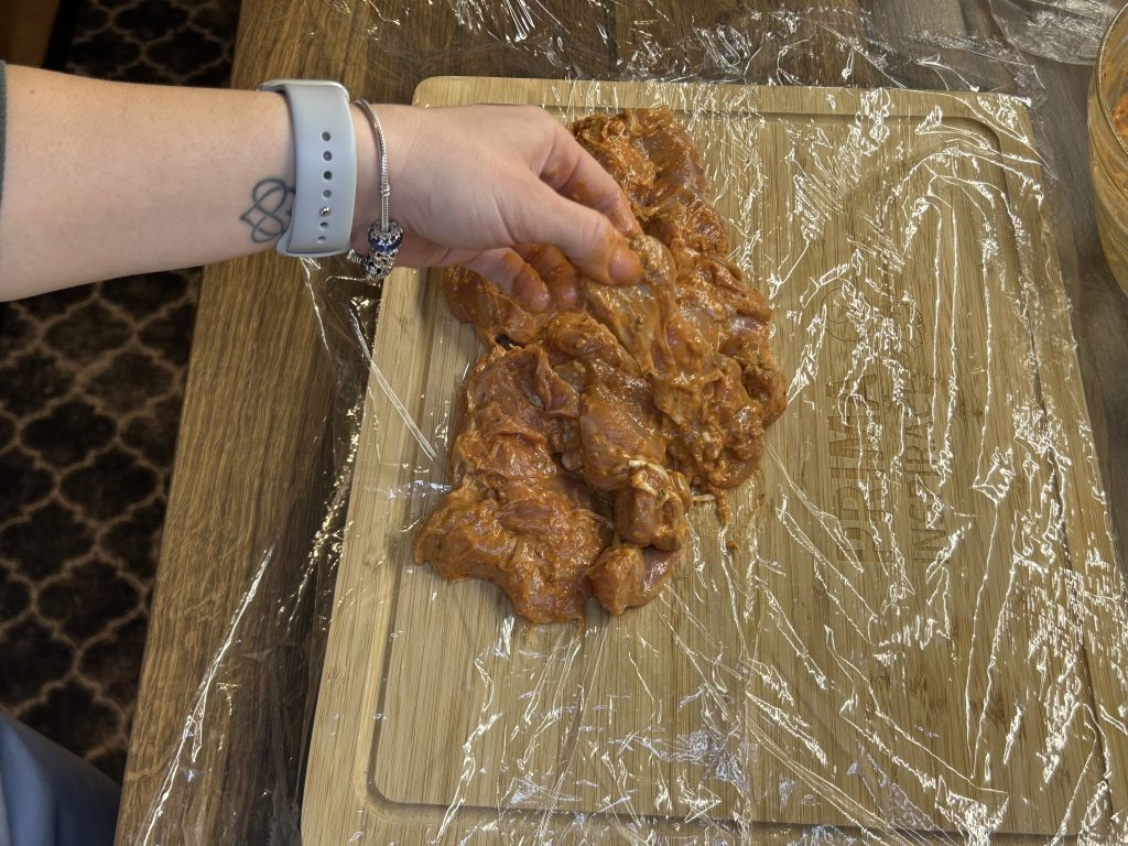 Domácí kuřecí kebab