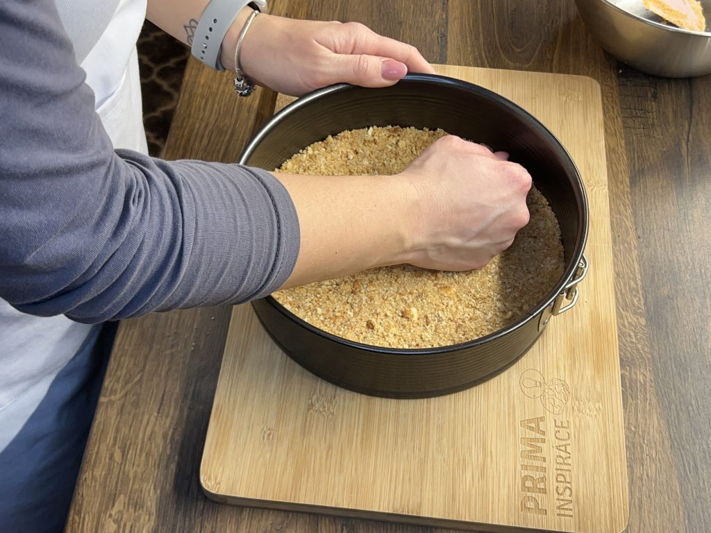 Jablkovo-karamelový cheesecake