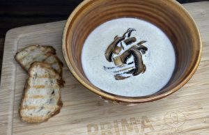 Krémová žampionová polévka – jemná, voňavá a dokonale zahřeje