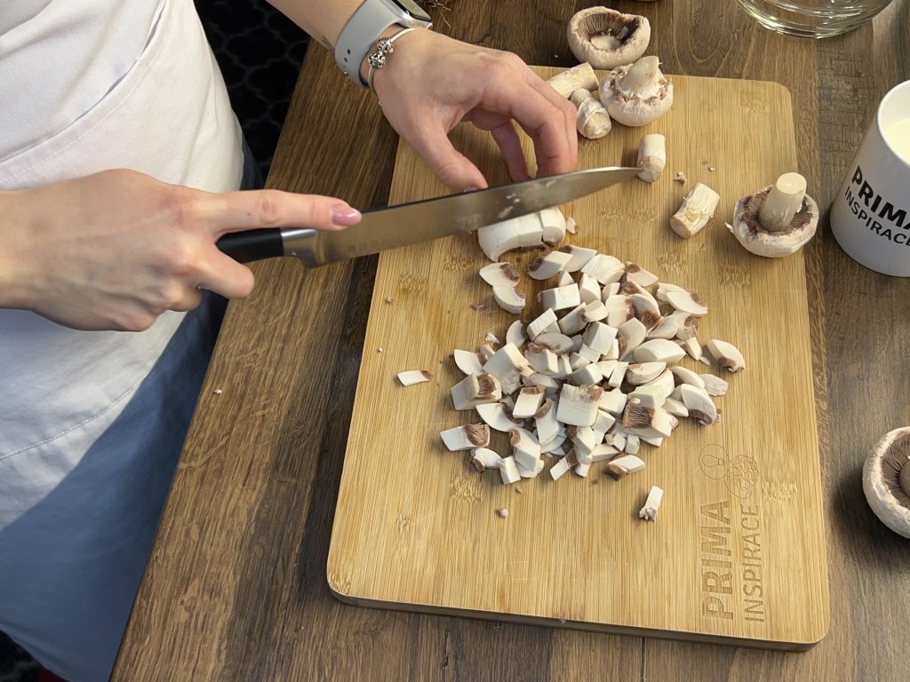 Krémová žampionová polévka