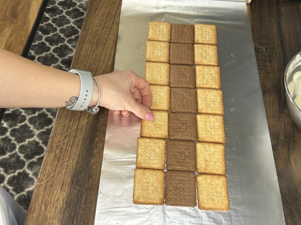 Nepečená tvarohovo-banánová střecha