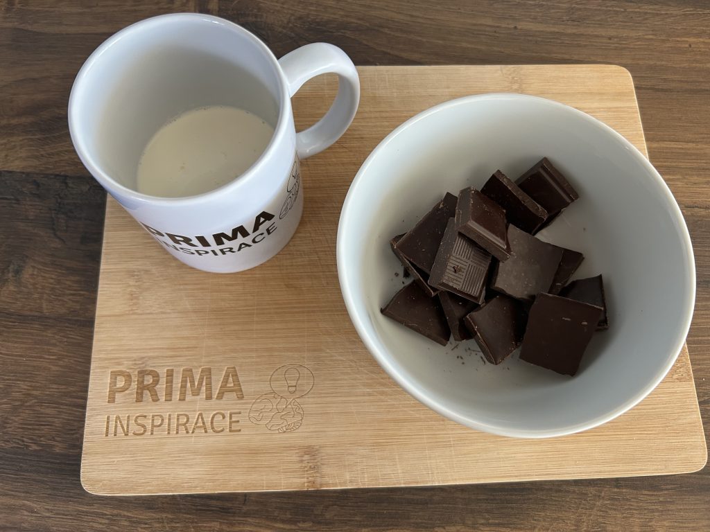 Nepečená tvarohovo-banánová střecha