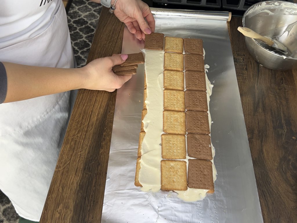 Nepečená tvarohovo-banánová střecha