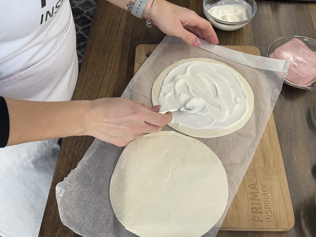 Slané slunce z listového těsta