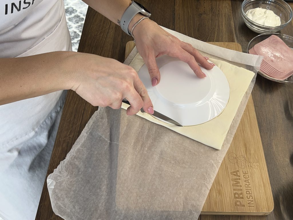 Slané slunce z listového těsta