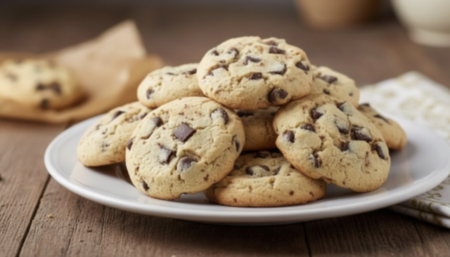 Domácí cookies sušenky s čokoládou – hotové za 20 minut Domácí cookies sušenky s čokoládou – hotové za 20 minut