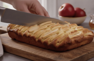 Jednoduchý kynutý jablečný koláč s medem – vláčný, voňavý a hotový bez složitostí Jednoduchý kynutý jablečný koláč s medem – vláčný, voňavý a hotový bez složitostí