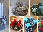 Překrásné adventní dekorace, z kterých si každý vybere – Modrá, šedá či červená!