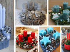 Překrásné adventní dekorace, z kterých si každý vybere – Modrá, šedá či červená!