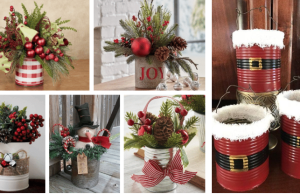 Obyčejnou plechovku lze předělat na krásnou vánoční dekoraci – Pusťte se do tvoření i vy!