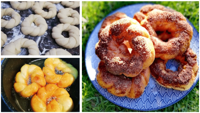 Domácí smažené donuty se skořicí – nadýchané kynuté věnečky hotové raz dva