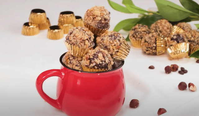 Nepečené domácí kuličky Ferrero Rocher: Nejlepší recept, který hravě předčí kupované