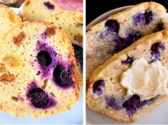 Borůvková bábovka s tvarohem: Vláčný domácí moučník