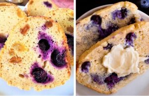 Vynikající borůvková bábovka – Ideální dezert k odpolední kávě! Borůvková bábovka s tvarohem: Vláčný domácí moučník