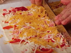 Luxusní mini tortilly se šunkou, sýrem a zeleninou: rychlé pohoštění