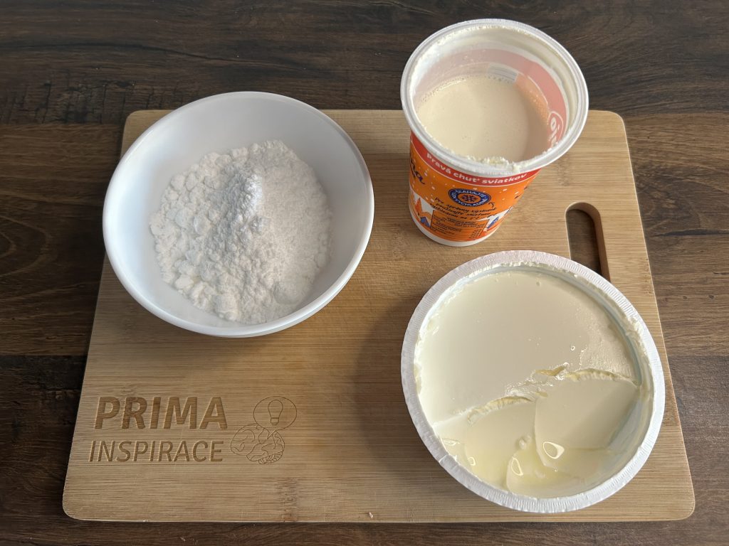 Borůvkový koláč s bílou čokoládou