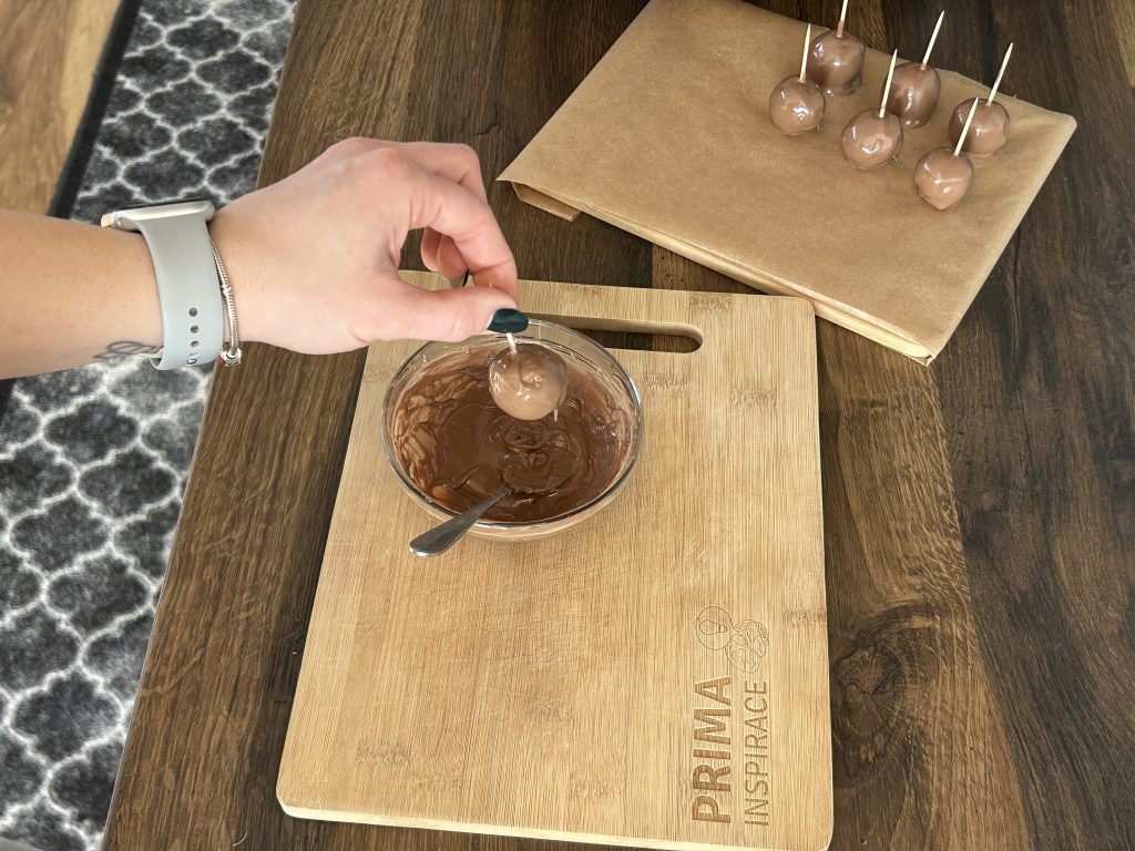 Kuličky z rozmixovaných Mila řezů