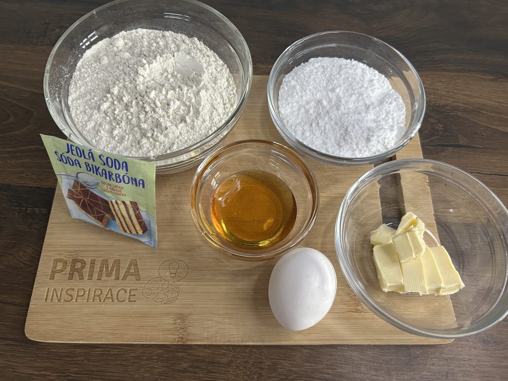 Medové kuličky - recept na vánoční cukroví