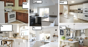 Podívejte se na fotografie PŘED a PO rekonstrukci: Inspirace na neuvěřitelné kuchyňské proměny!