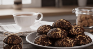 Domácí máslové sušenky s kakaem - rychlé, křehké a hotové za pár minut