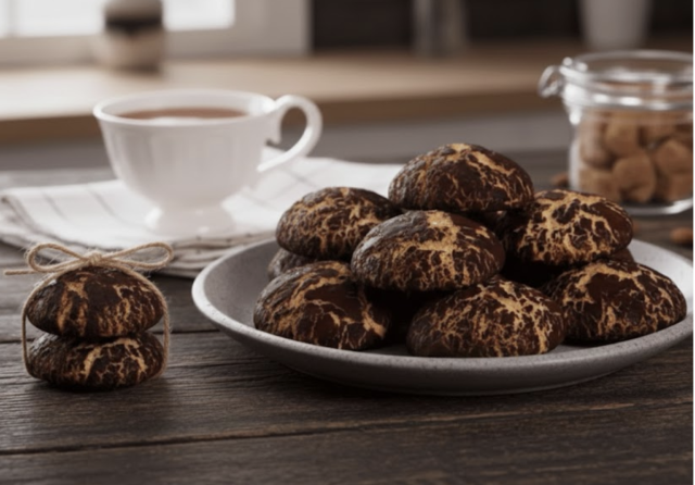 Domácí máslové sušenky s kakaem - rychlé, křehké a hotové za pár minut