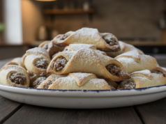 Ořechové rohlíčky bez kynutí – rychlé, křehké a ideální ke kávě