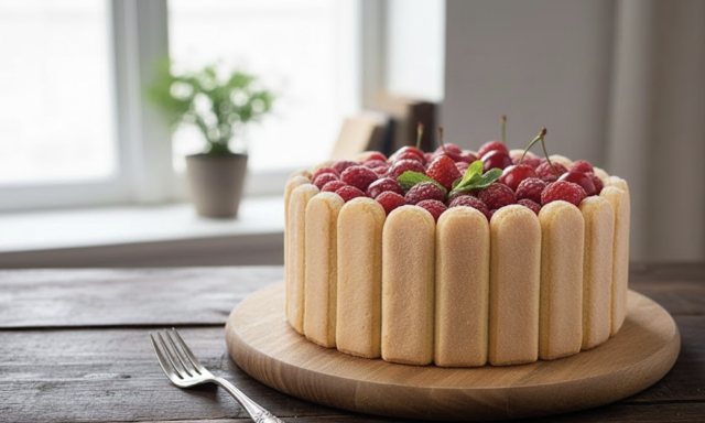 Nepečený malinový dort s mascarpone – luxusní dezert bez trouby Nepečený malinový dort s mascarpone – luxusní dezert bez trouby