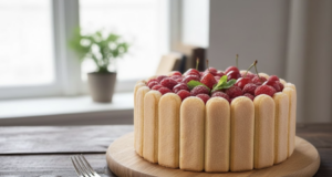 Vyzkoušejte tento vynikající malinový dort plný ovoce a krému! Nepečený malinový dort s mascarpone – luxusní dezert bez trouby