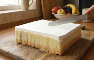 Sušenkový dezert s fantastickým vanilkovým krémem a smetanou!