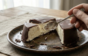 Jednoduchý recept na fantastické tvarohové dortíky s čokoládovou polevou! Nepečené tvarohové dortíky s čokoládovou polevou: domácí Kinder Pingui