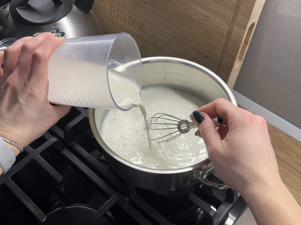 Křehké věnečky s vanilkovým pudinkovým krémem