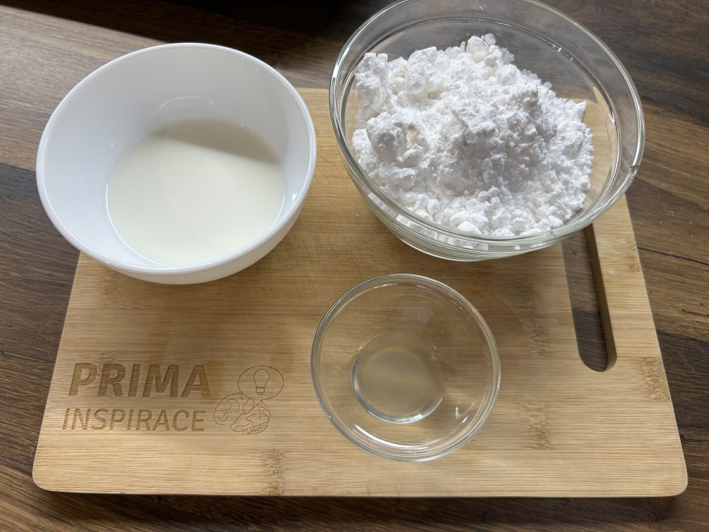 Křehké věnečky s vanilkovým pudinkovým krémem