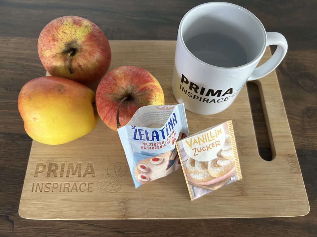 Zdravé jablečné marshmallow