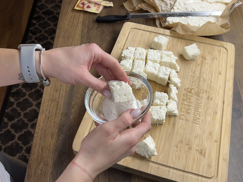 Zdravé jablečné marshmallow