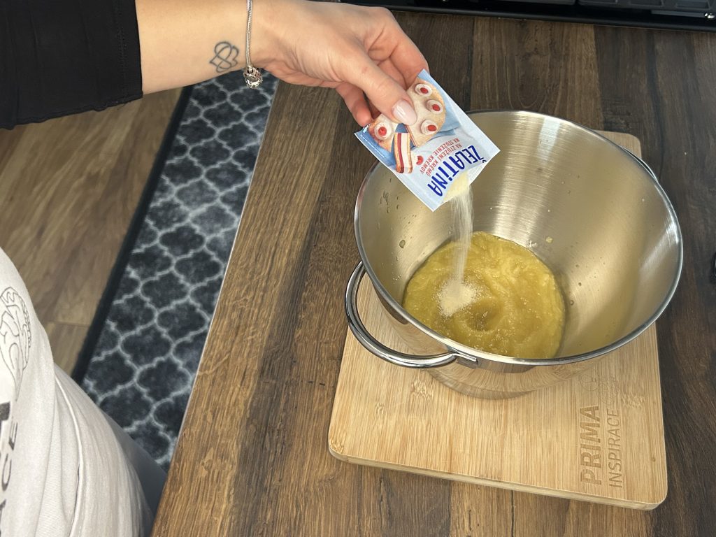 Zdravé jablečné marshmallow