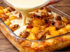 Recept pro všechny milovníky brambor – Jednoduchý, rychlý a z jednoho pekáče