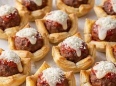 Masové kuličky v listovém těstě – vynikající vánoční občerstvení ve tvaru komínků