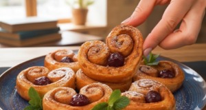 Jednoduchý recept na skvělá, sladká srdíčka připravená z listového těsta!