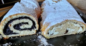 Makový a tvarohový závin s rozinkami: Recept na vláčné kynuté těsto a bohatou náplň