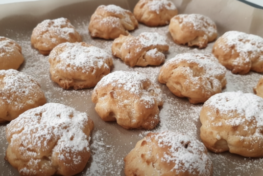 Křupavé italské jablečné sušenky – jednoduchý recept jen ze 2 jablek