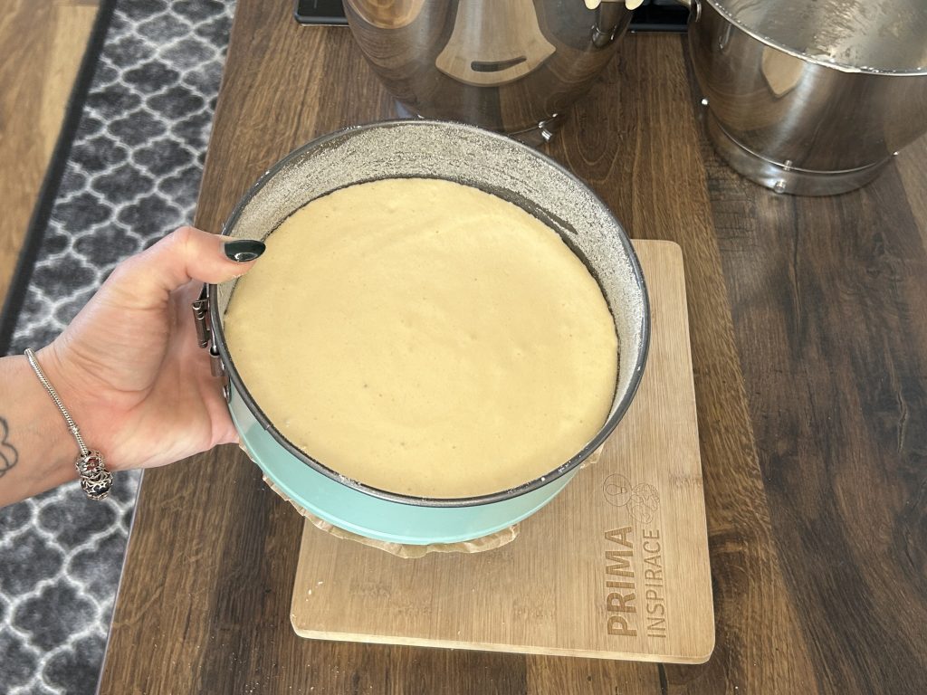 Borůvkový koláč s bílou čokoládou