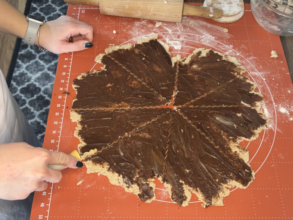 Vynikající čokoládové croissanty z cottage sýra