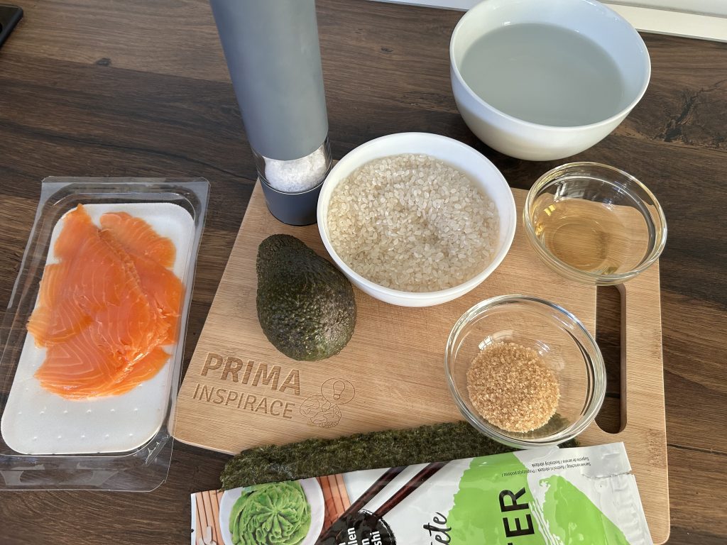 Domácí sushi – jednoduchý základní recept