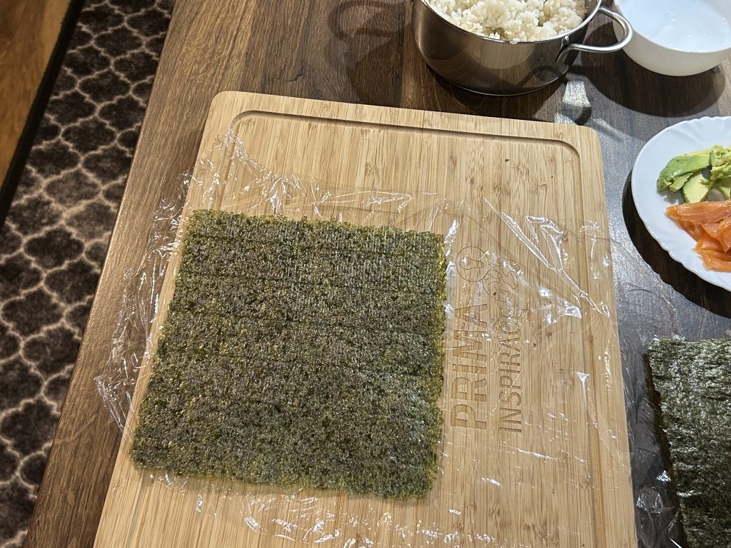 Domácí sushi – jednoduchý základní recept
