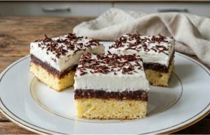 Fenomenální řezy „Sladké sny“: Dezert s čokoládou a překvapením uvnitř Řezy Sladké sny – citronový korpus se sušenkovo-čokoládovou náplní