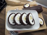 Krtkova roláda s banánem a krémem: jednoduchý dezert, který mizí rychleji než dort