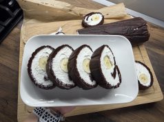 Krtkova roláda s banánem a krémem: jednoduchý dezert, který mizí rychleji než dort